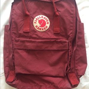 ✨🦊🎒🇸🇪 FjallRaven Kanken Brick Red Backpack💫